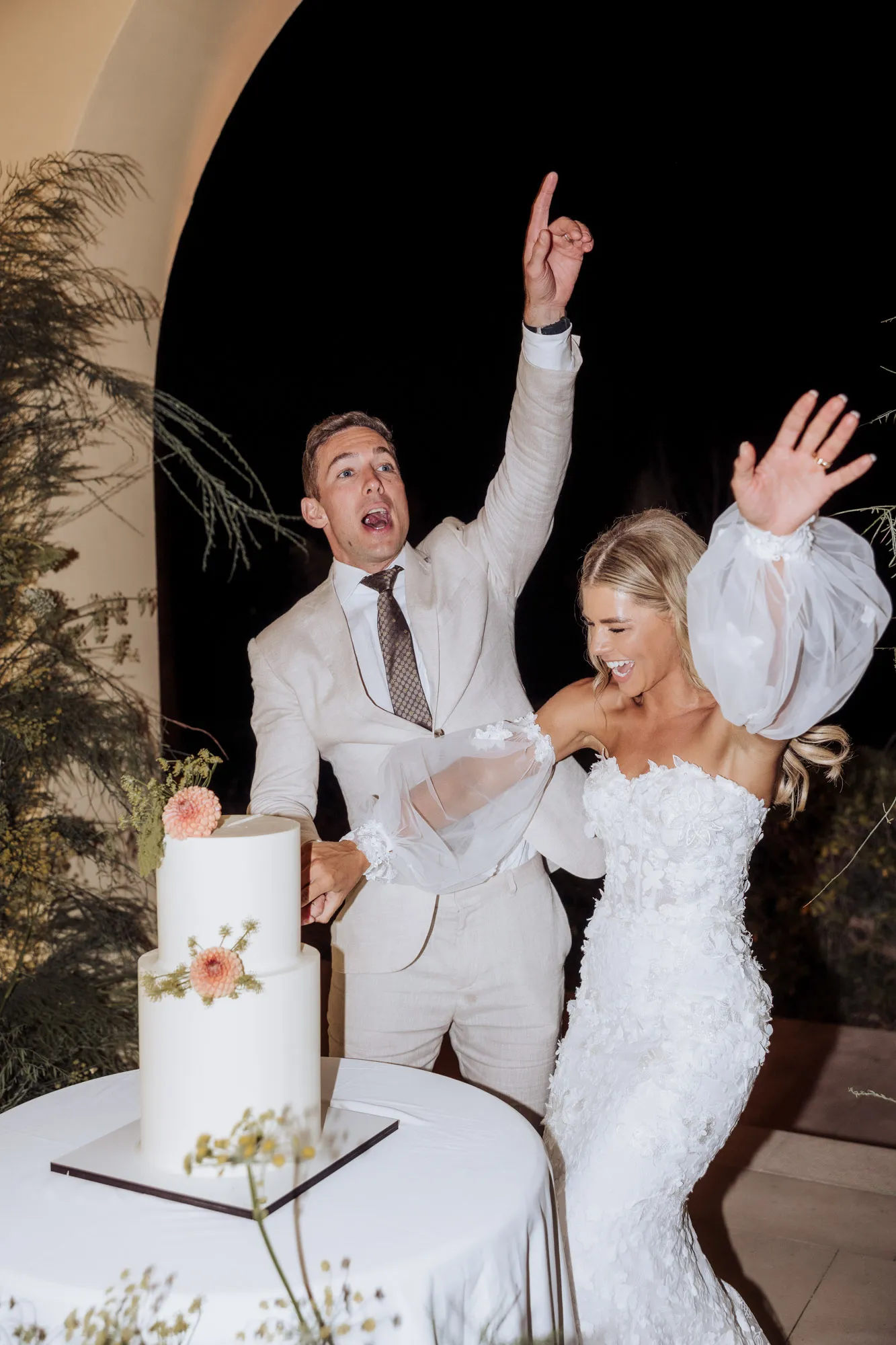 stacy zach villa dalmacija split wedding cake 01