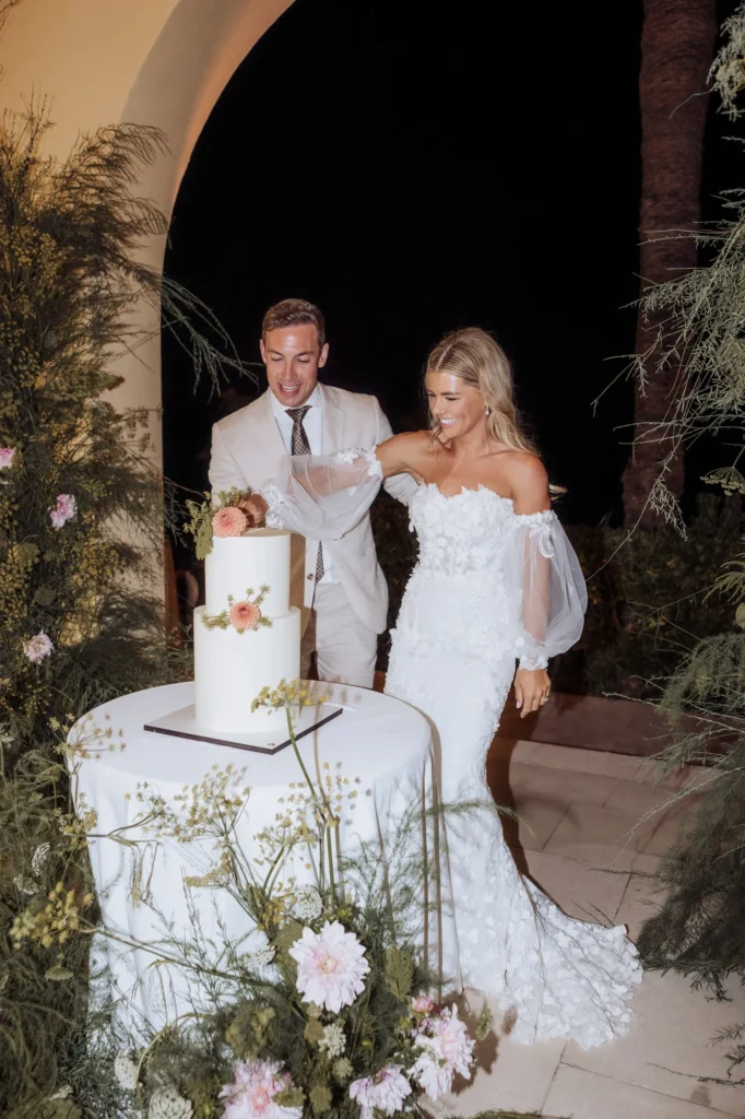 stacy zach villa dalmacija split wedding cake 02