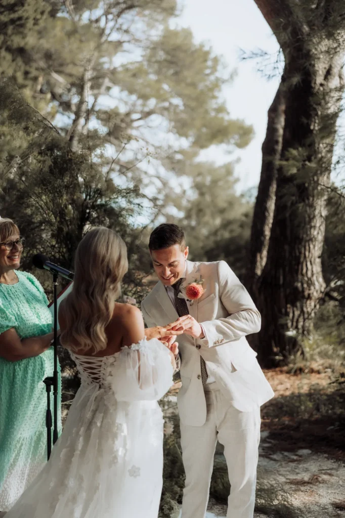 stacy zach villa dalmacija split wedding ceremony 10