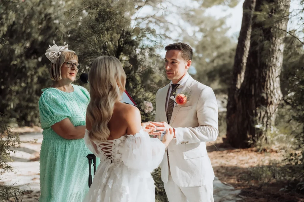 stacy zach villa dalmacija split wedding ceremony 12